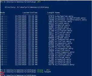 WannaCry 支持全球化语言,图片来自网络